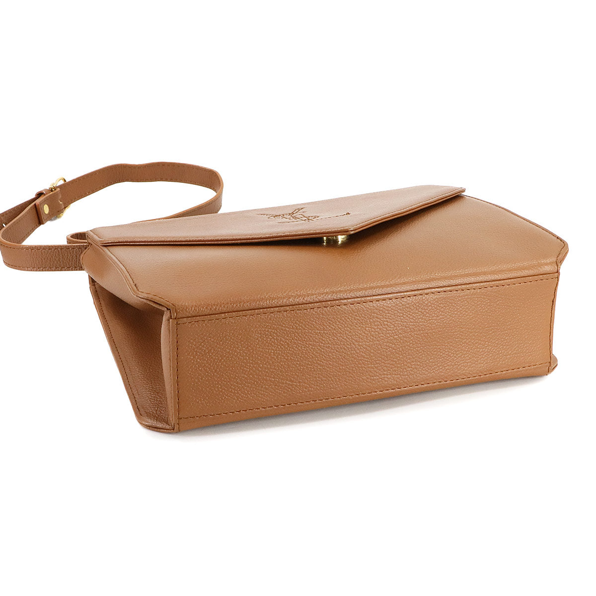 Shoulder Bag Leather Brown Purse