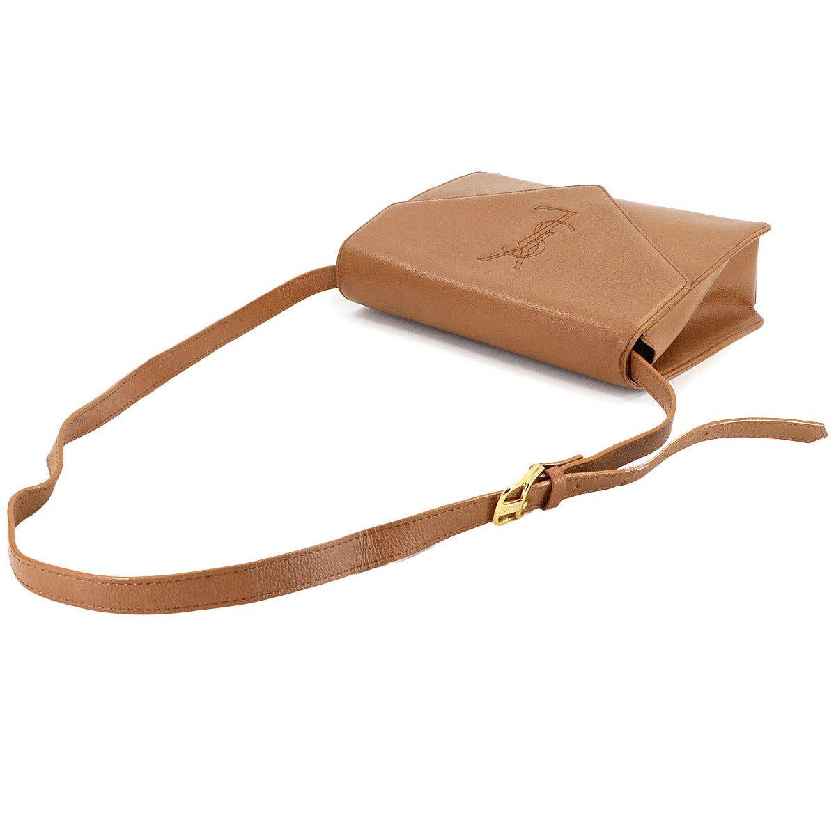 Shoulder Bag Leather Brown Purse