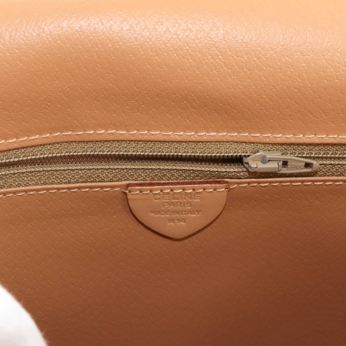 Macadam Shoulder Bag Leather PVC Brown Vintage Purse