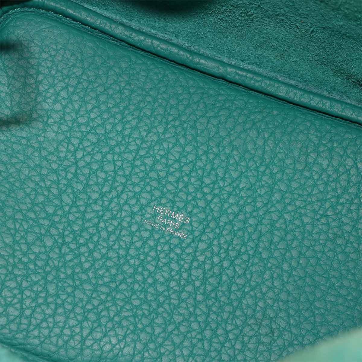 Picotin Lock Eclat PM Hand Bag Taurillon Clemence Vert Verone