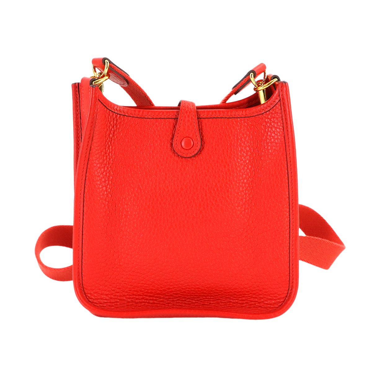 Evelyne Amazone TPM Shoulder Bag Taurillon Clemence Red