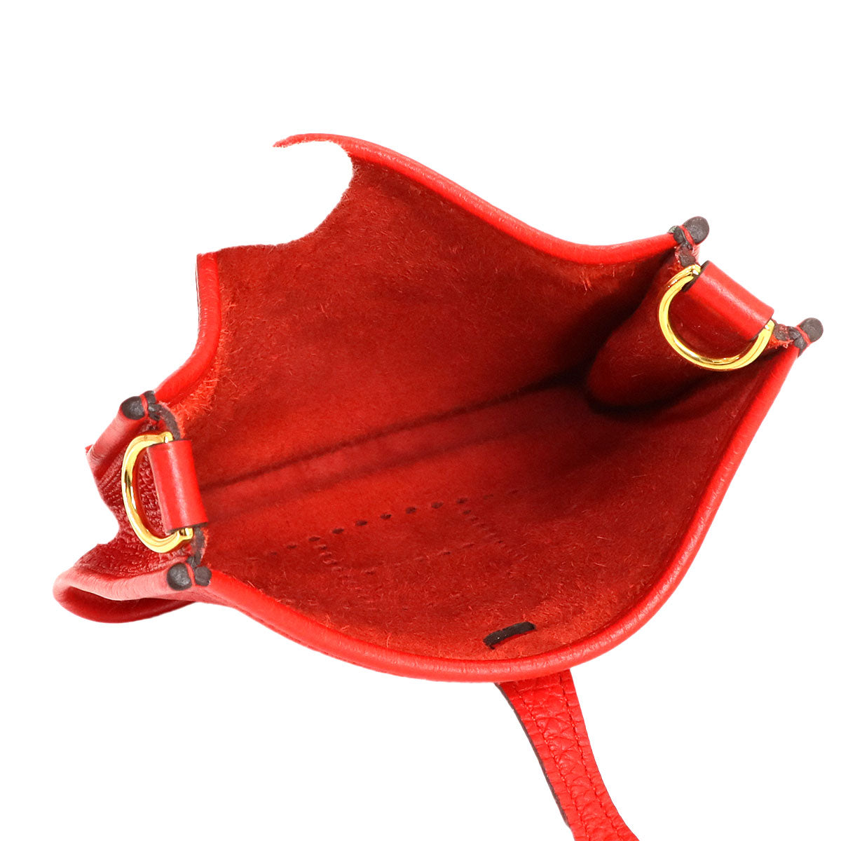 Evelyne Amazone TPM Shoulder Bag Taurillon Clemence Red