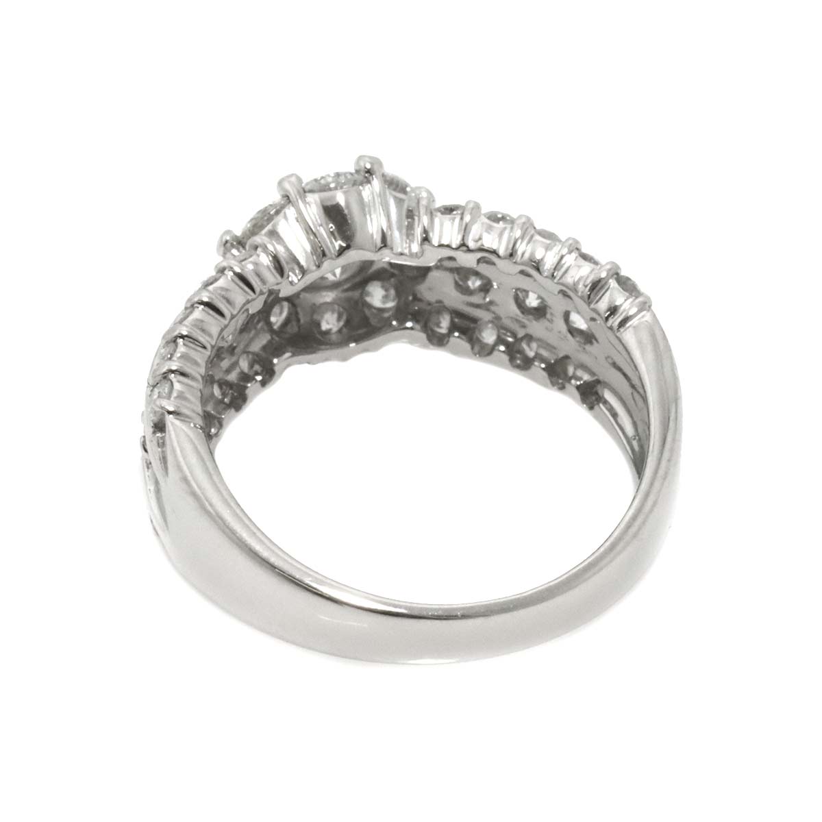 Diamond 2.00ct Ring Pt Platinum size6.5-6.75(US)