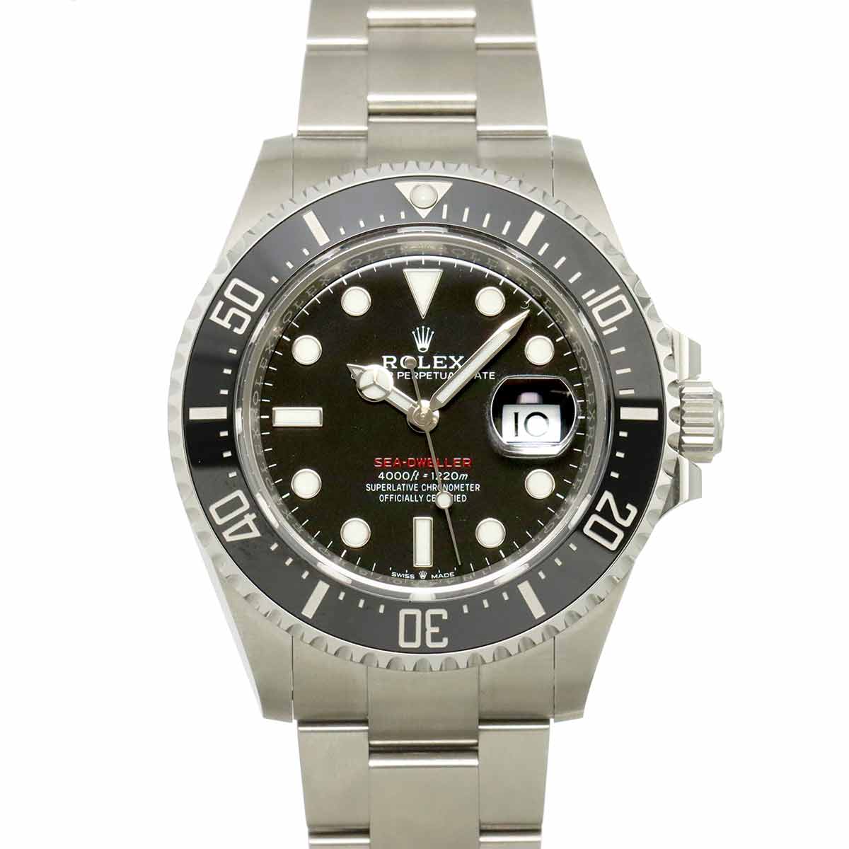 Sea-Dweller 126600 Random Roulette Date Black Dial Mens