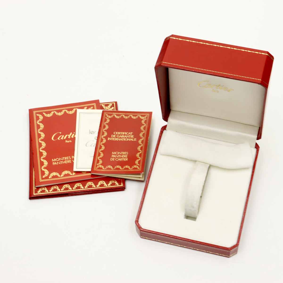Panthere Two Row SM W25029B6 Quartz Cream Dial YG