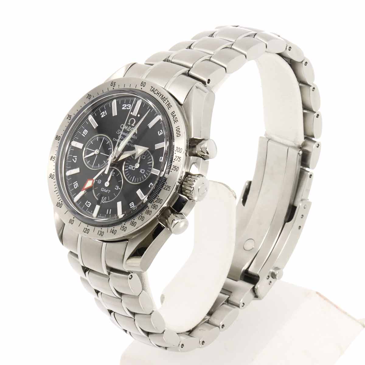 Speedmaster Broad Arrow GMT 3581 50 Automatic Black Dial Mens