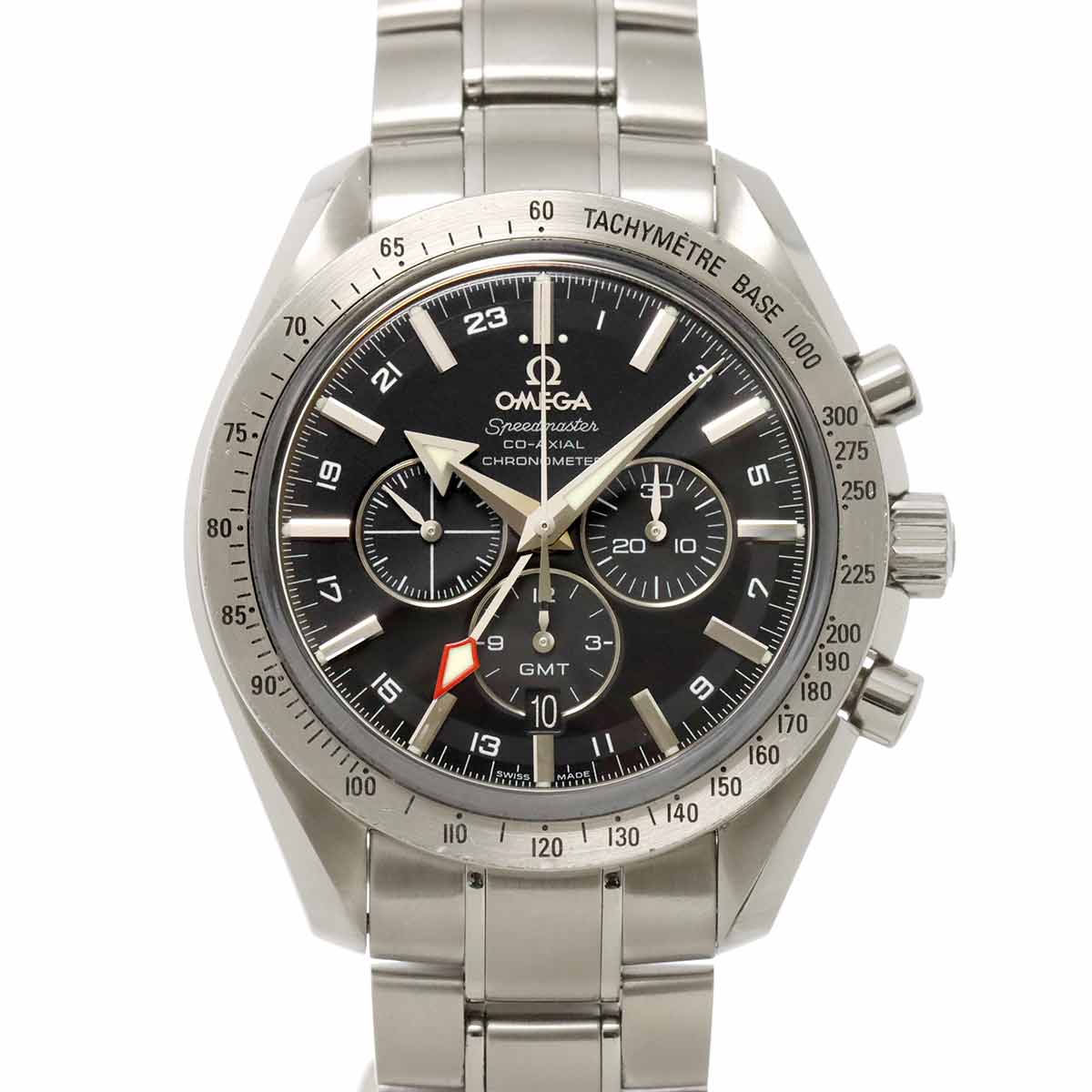 Speedmaster Broad Arrow GMT 3581 50 Automatic Black Dial Mens