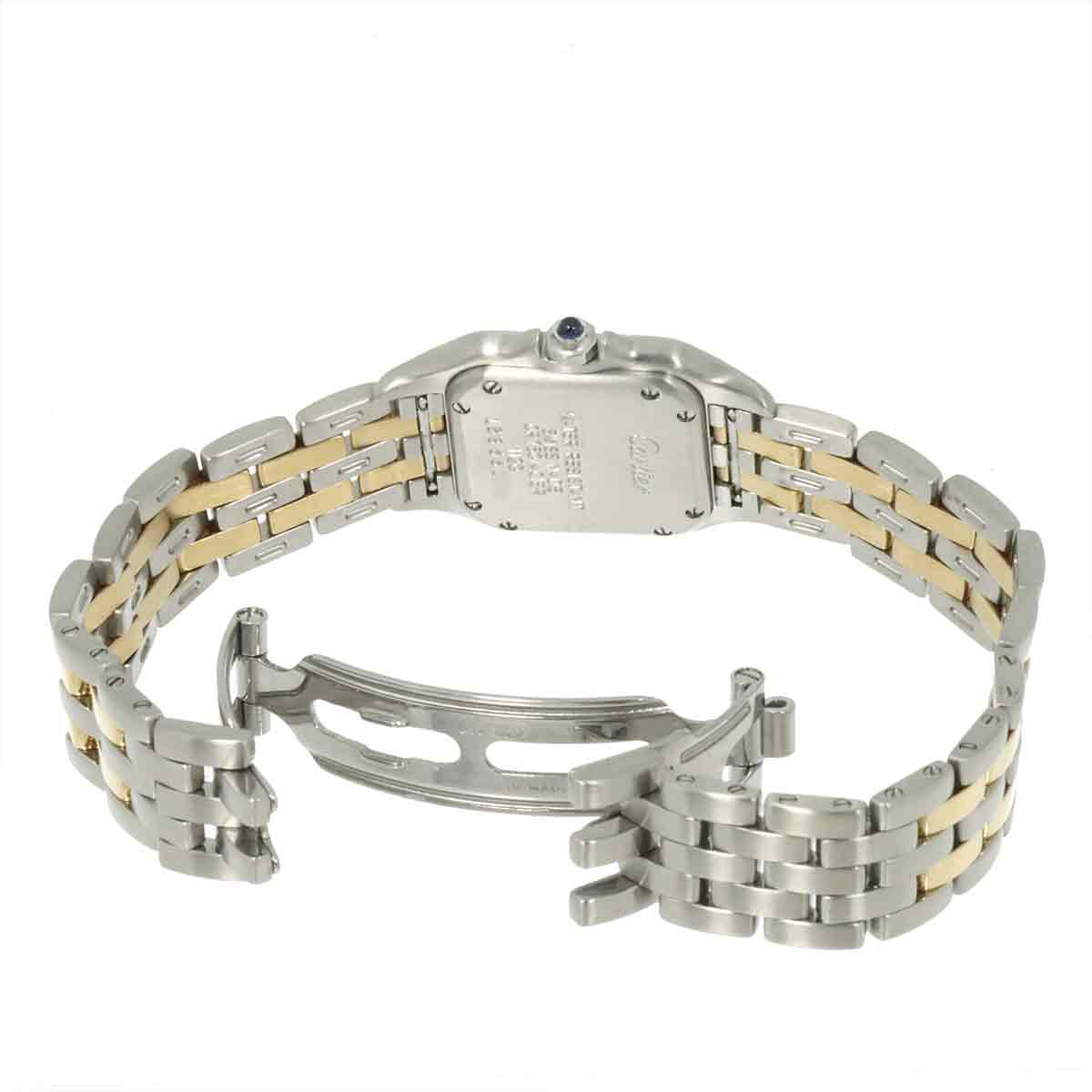 Panthere Two Row SM W25029B6 Quartz Cream Dial YG