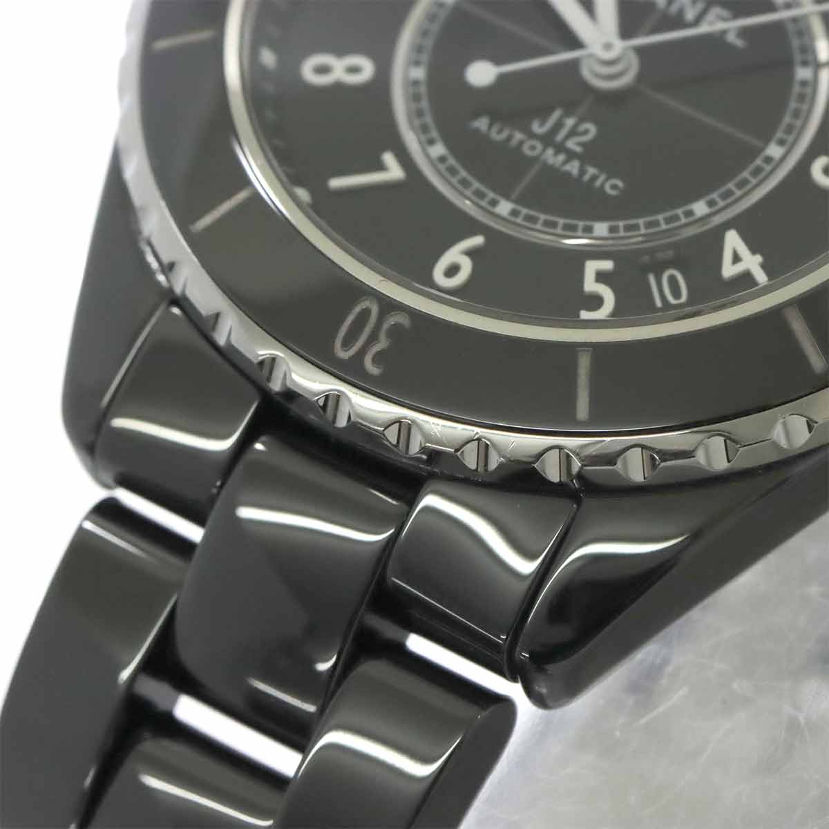 J12 H5697 Automatic Date Black Dial Mens Watch