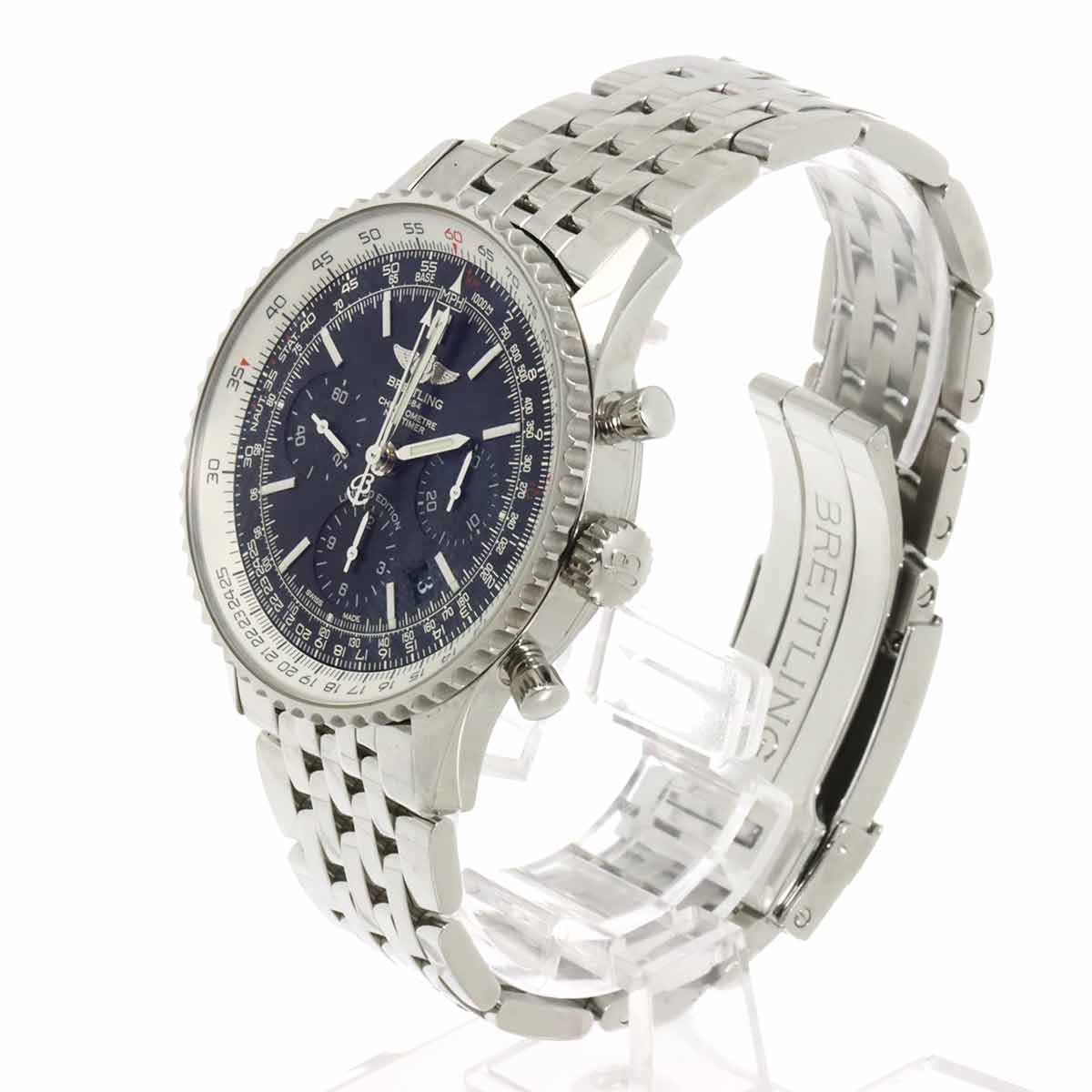 Navitimer01 Japan Limited AB0121 Automatic Black Dial Mens