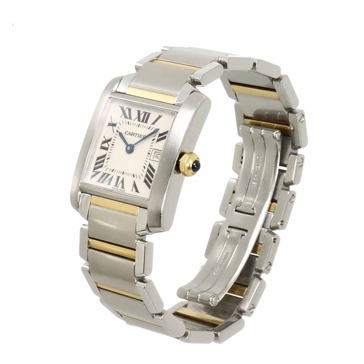 Tank Francaise MM W51012Q4 Quartz 750 YG Cream Dial Boys