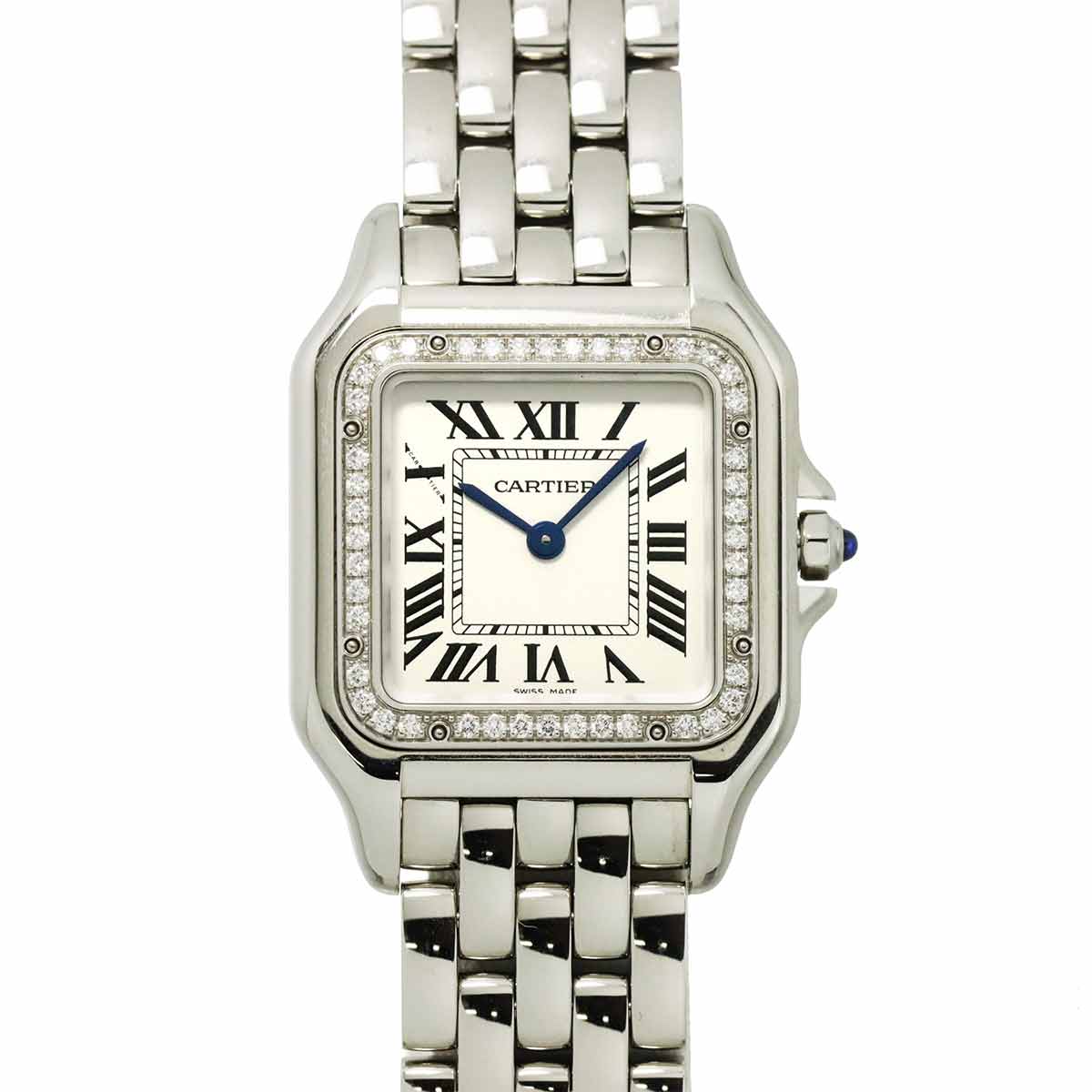 Panthere de Cartier MM W4PN0008 Quartz Silver Dial Boys