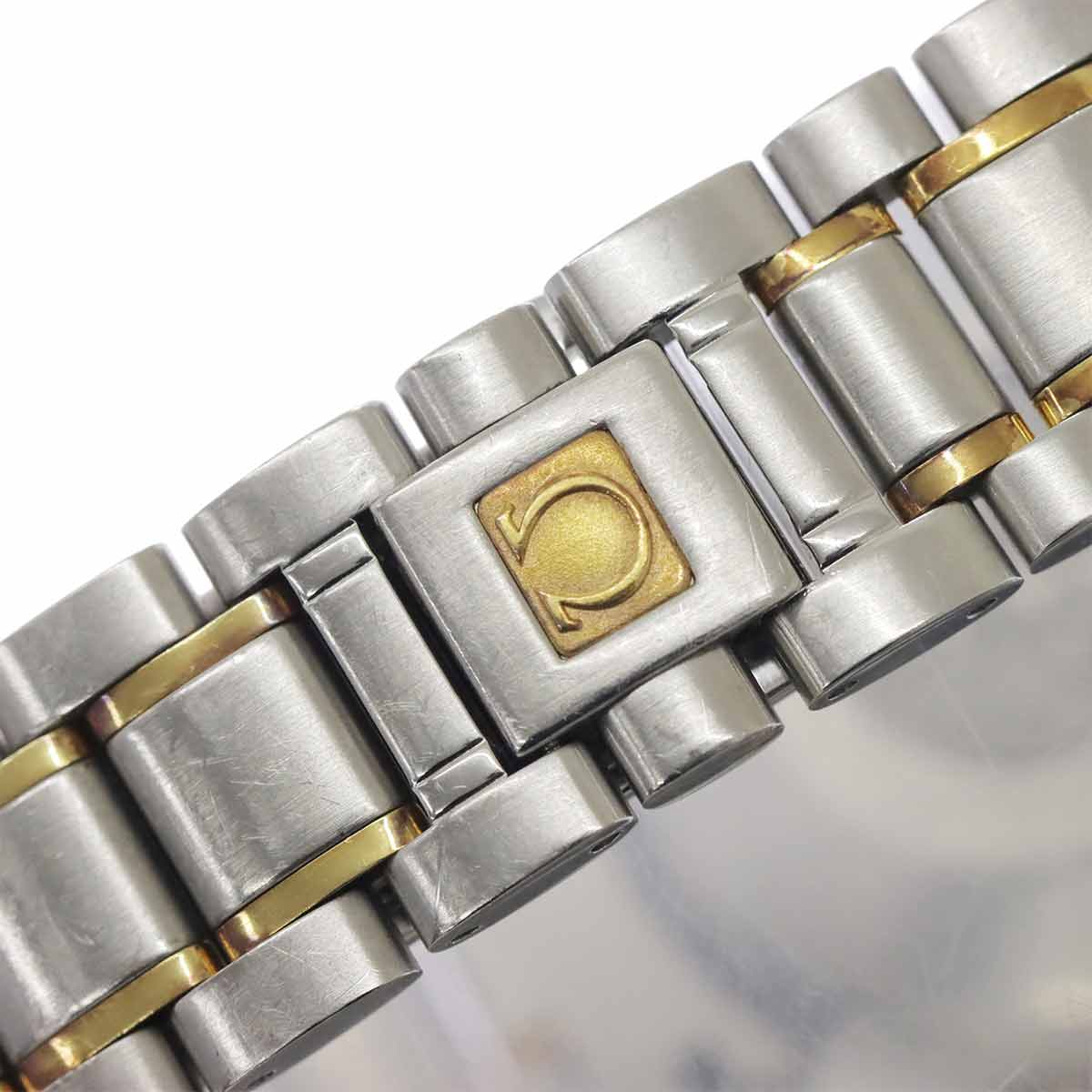 Speedmaster Mark40 3313.53 Chronograph Date 750 YG Black Dial