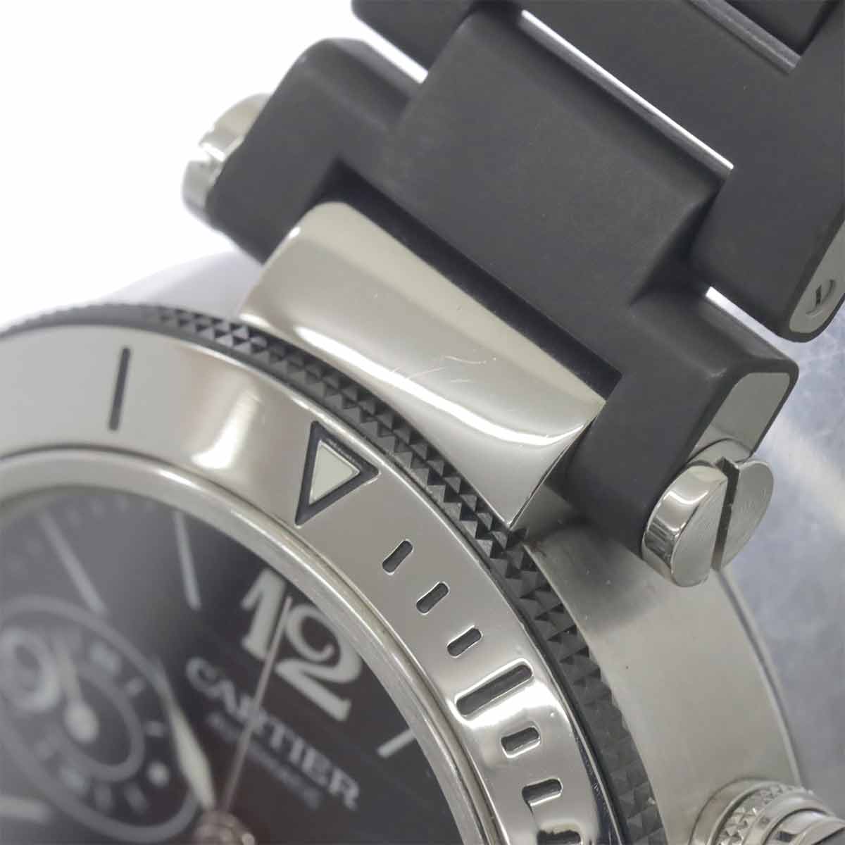 Pasha Chronograph W31088U2 Automatic Black Dial Mens