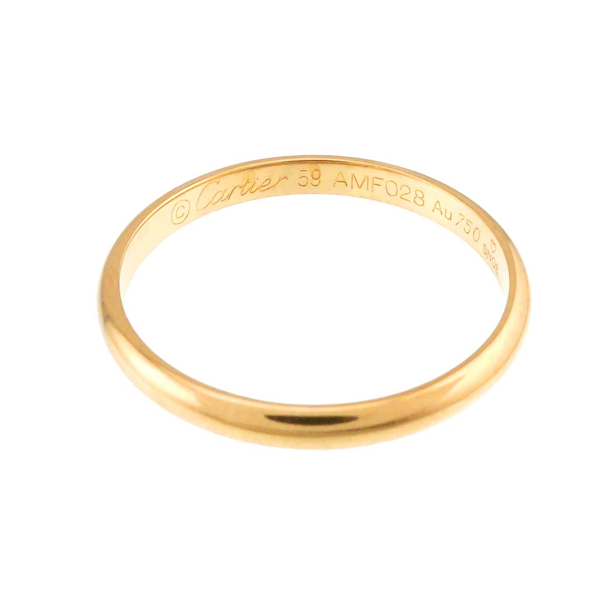 1895 Classic Ring 18K Yellow Gold 750 size59 8.75(US)