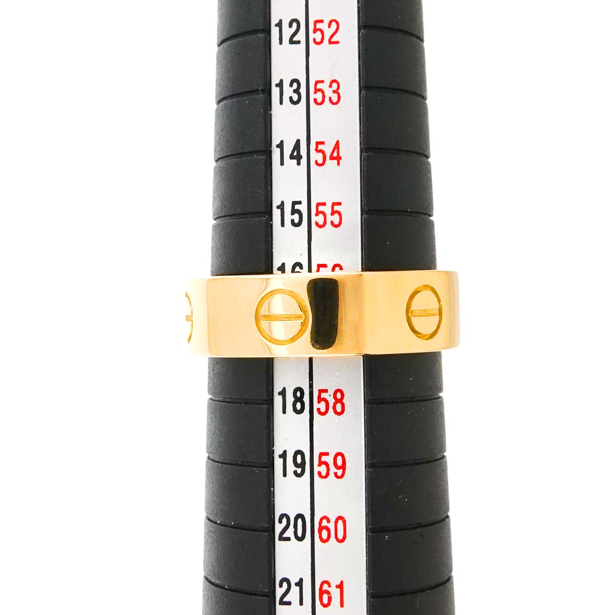 Love Ring 18K Yellow Gold 750 size58 7.75-8(US)