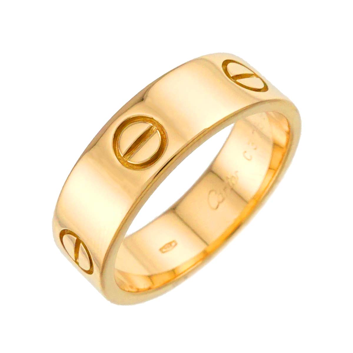 Love Ring 18K Yellow Gold 750 size58 7.75-8(US)