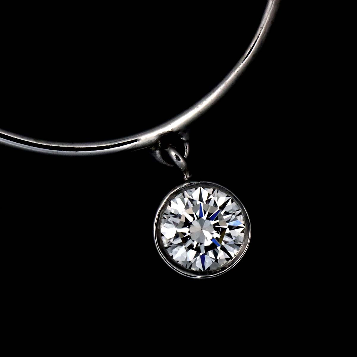 Diamond Ring Pt Platinum Size5.75-6(US)