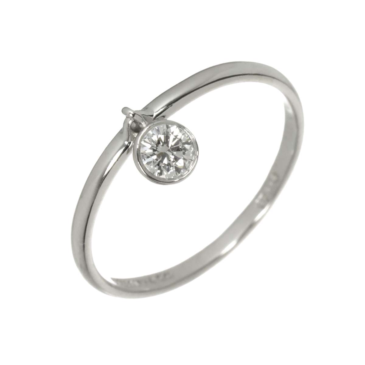 Diamond Ring Pt Platinum Size5.75-6(US)