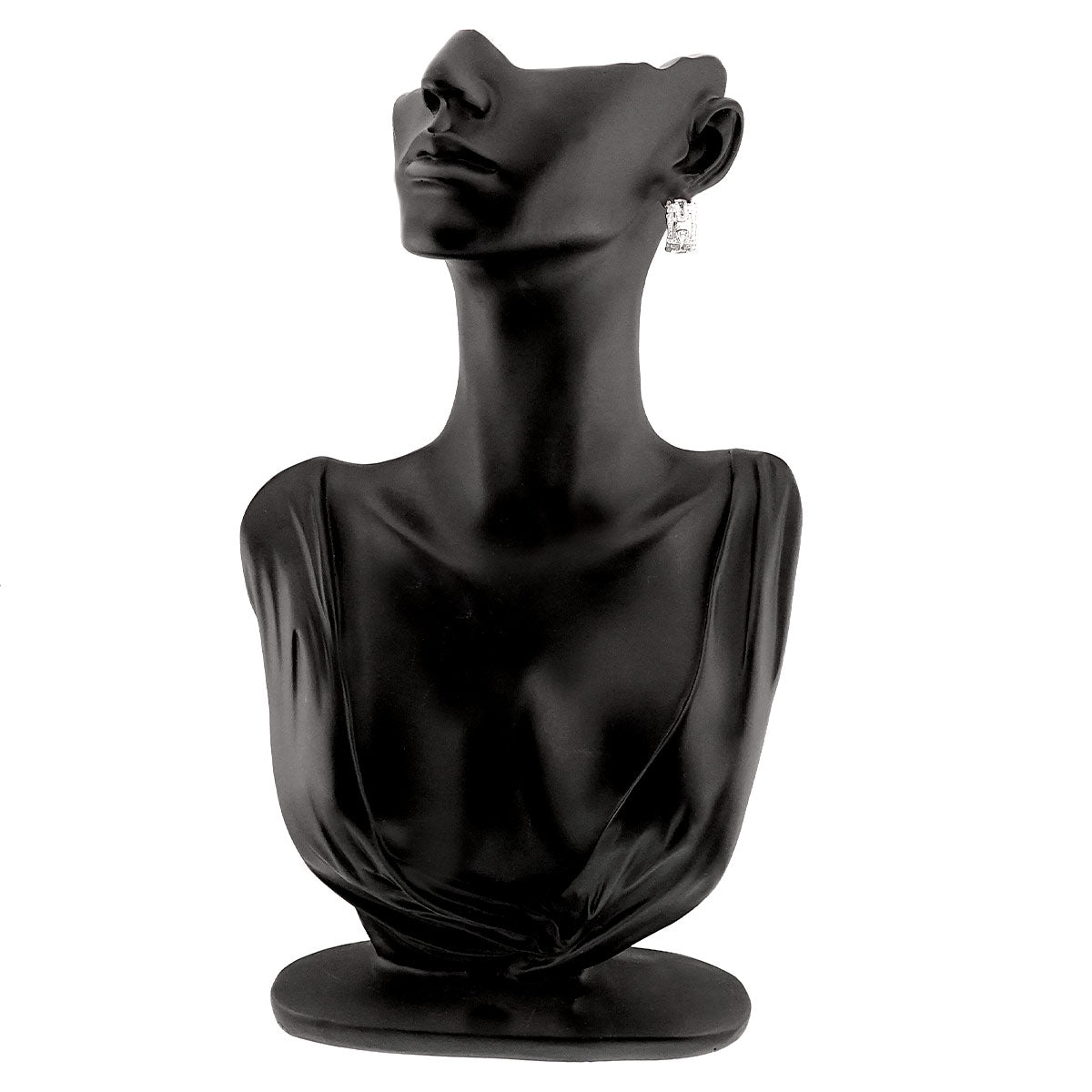 Parentesi Diamond Earrings Clip on 18K WG 750