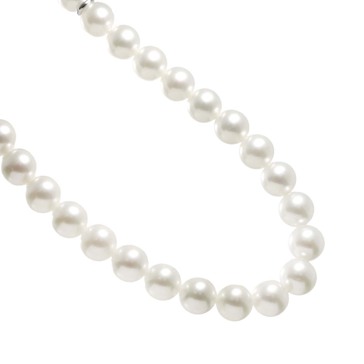 Akoya Pearl 7.4-7.0mm Necklace SV