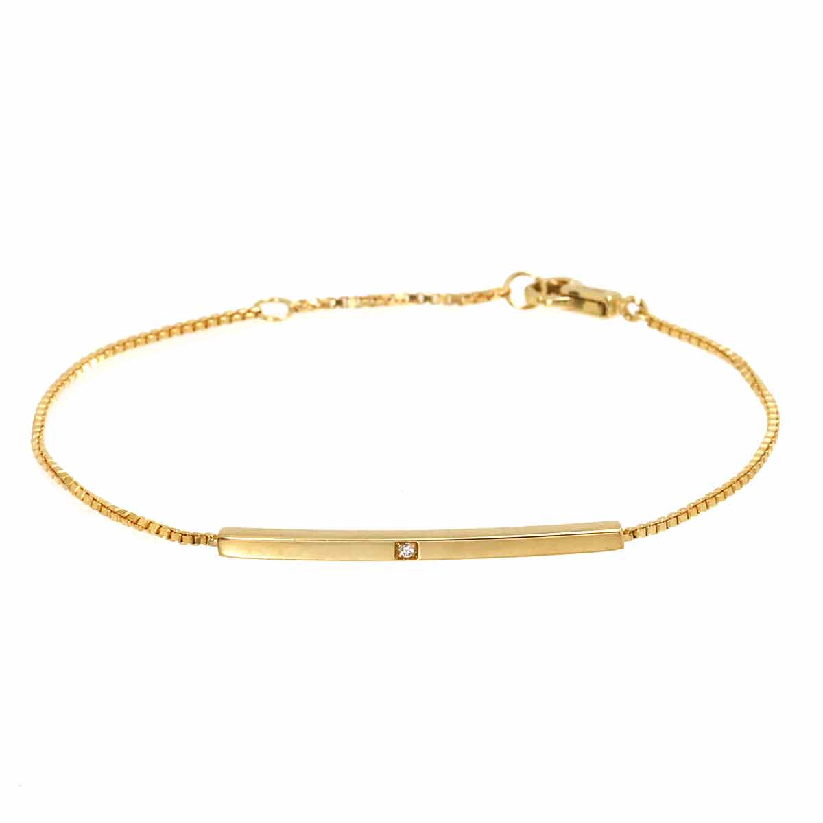 Diamond Bracelet 18K YG 750