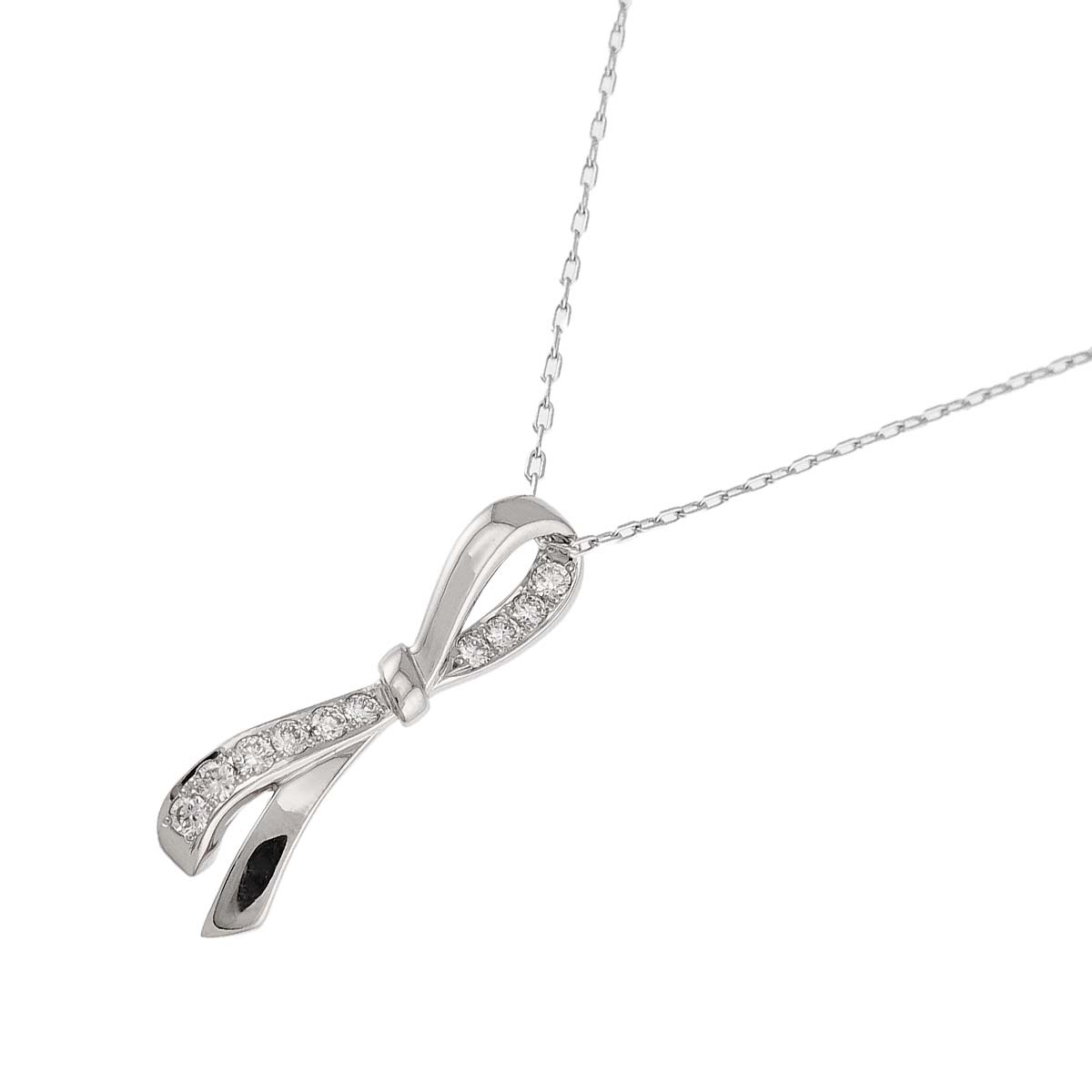 Diamond 0.22ct Necklace Pt Platinum