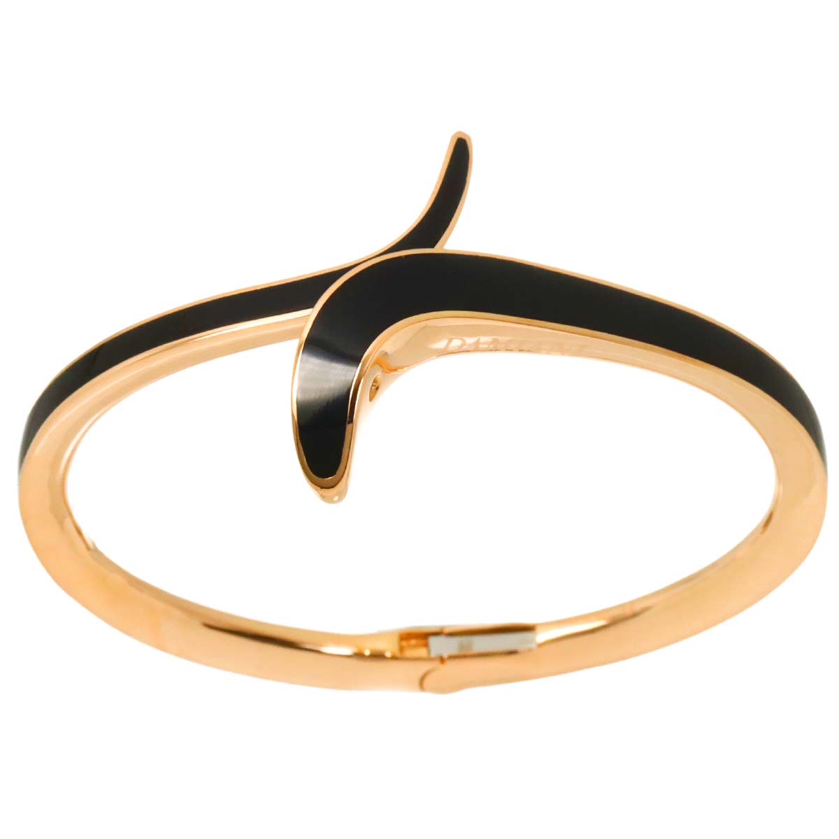 Eden Diamond Black Ceramic Bracelet 18K PG 750 Size:S