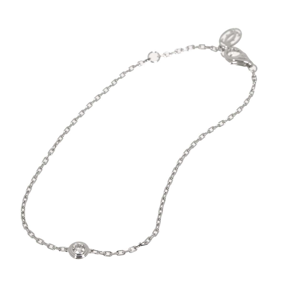 d Amour Diamond Bracelet LM 18K White Gold 750