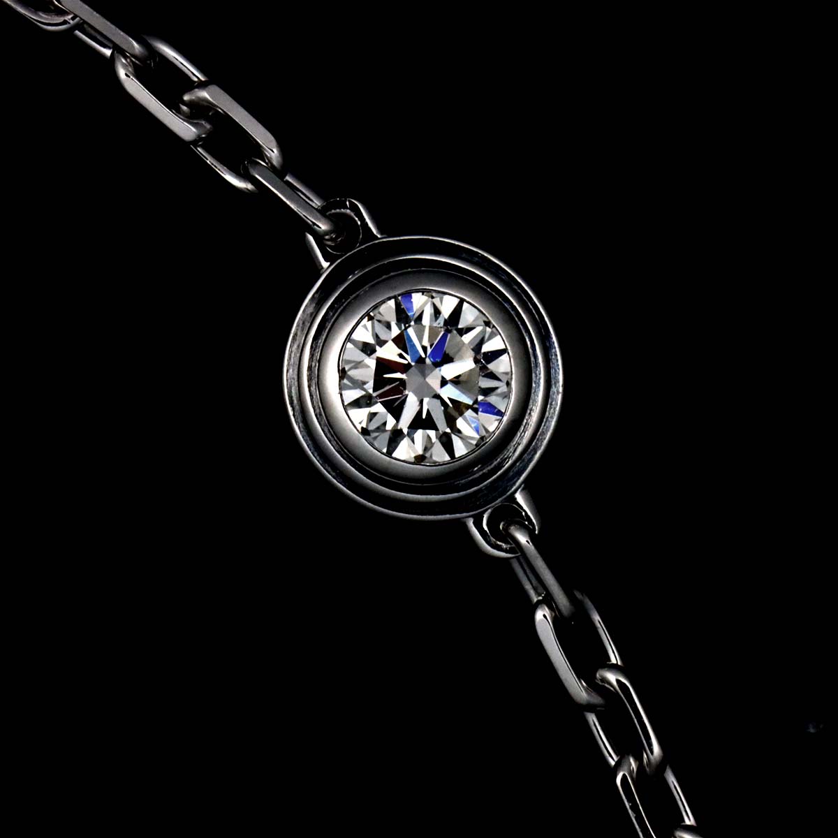 d Amour Diamond Bracelet LM 18K White Gold 750