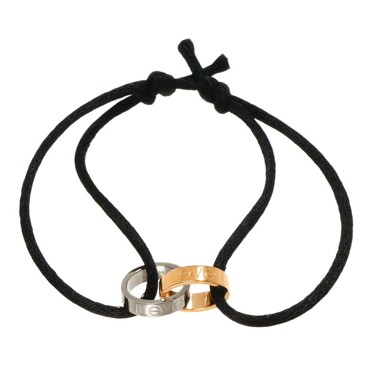 LOVE Charity Bracelet 18K PG WG Gold 750