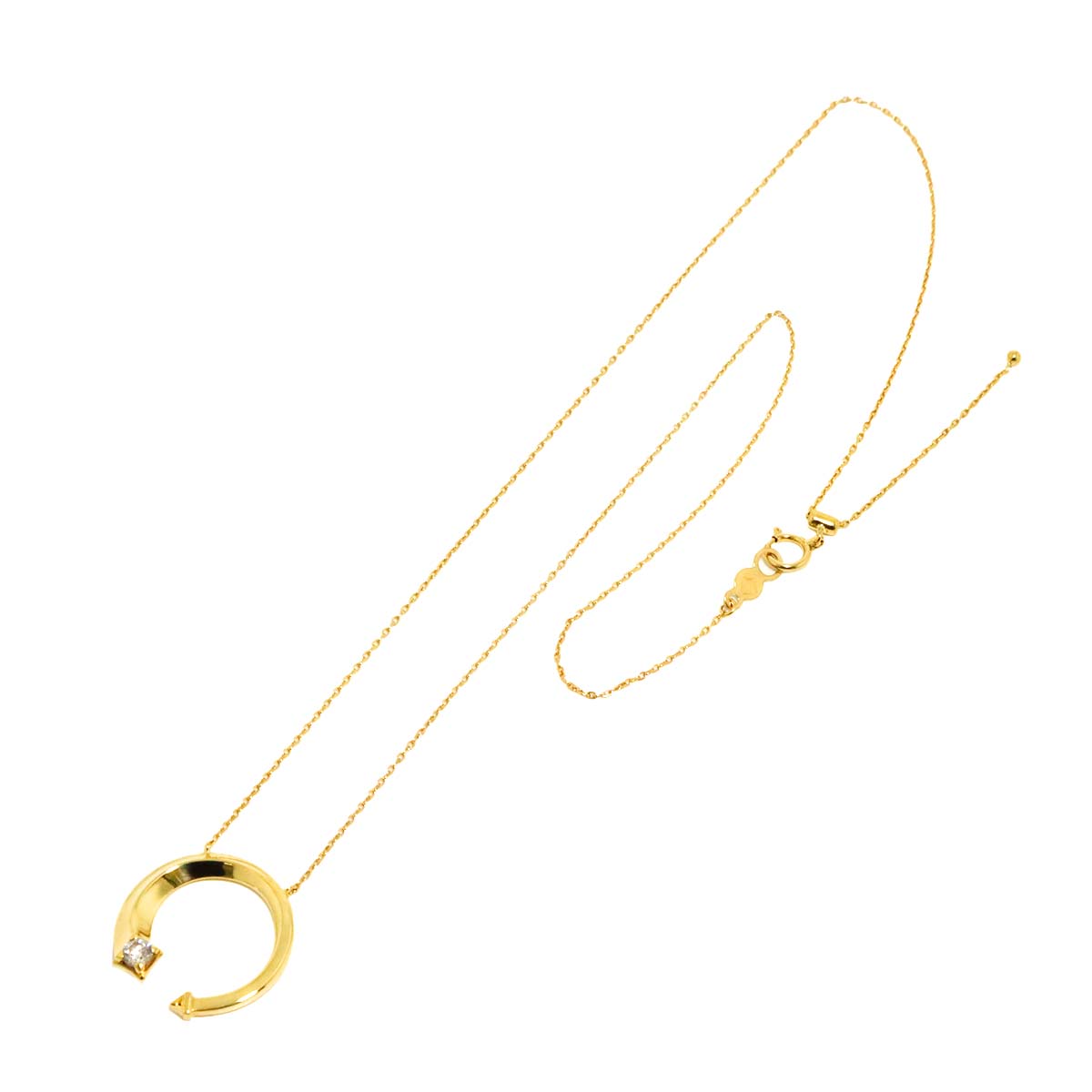 Avaanti Diamond Necklace 18K YG 750