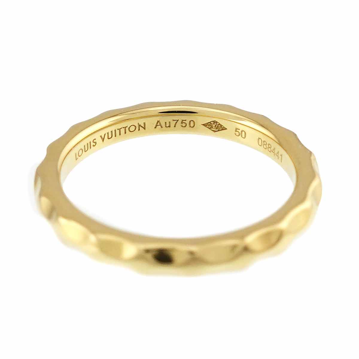Alliance Monogram Ring 18K YG 750 Size50 5.25(US)