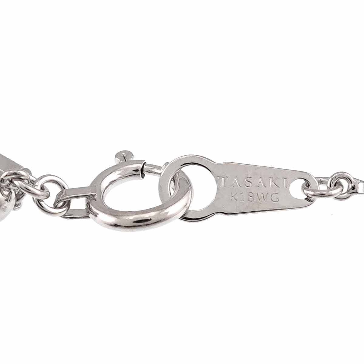 Diamond 0.18ct Necklace 18K WG 750