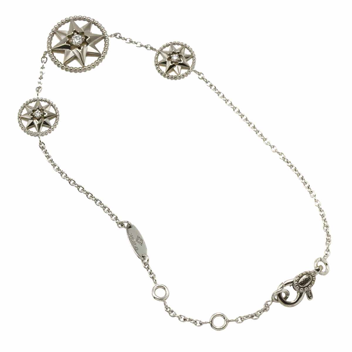 Rose des Vents Diamond MOP Bracelet 18K WG 750
