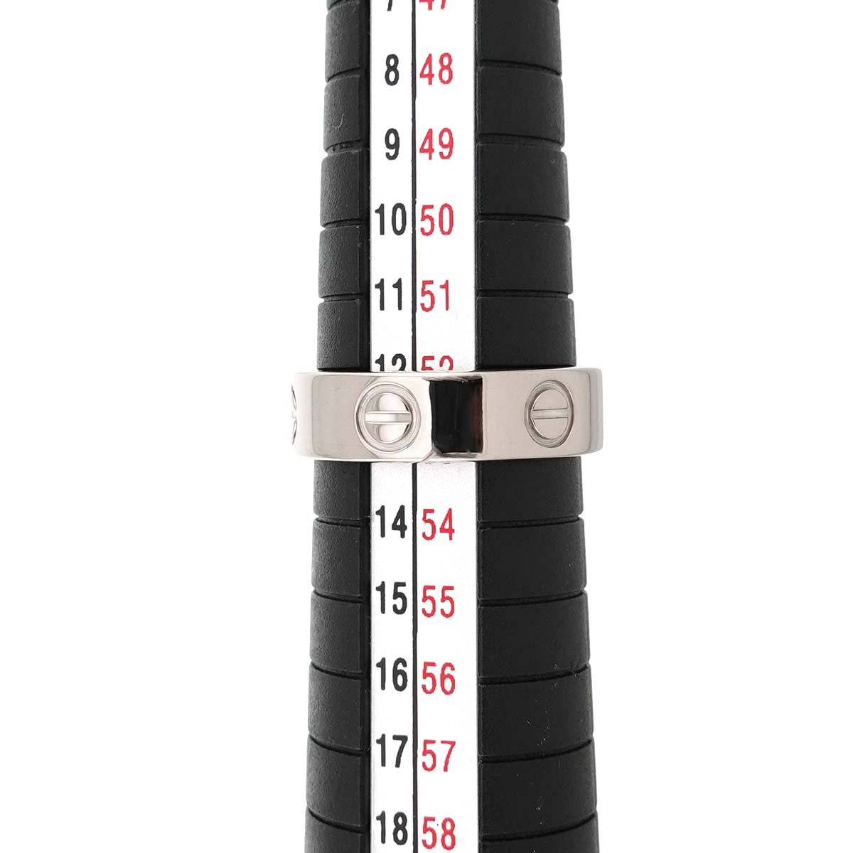 Love Ring 18K White Gold 750 size53 6(US)