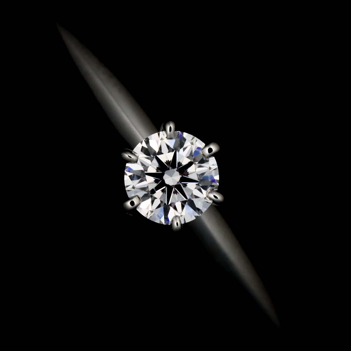 Diamond 0.21ct Ring Pt Platinum Size5.75-6(US)