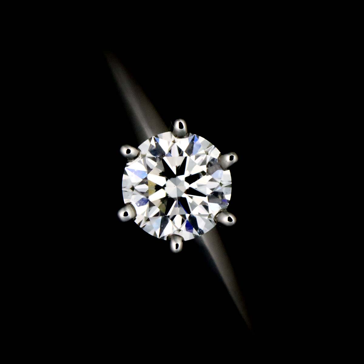 Diamond 0.26ct Ring Platinum Size4.5(US)