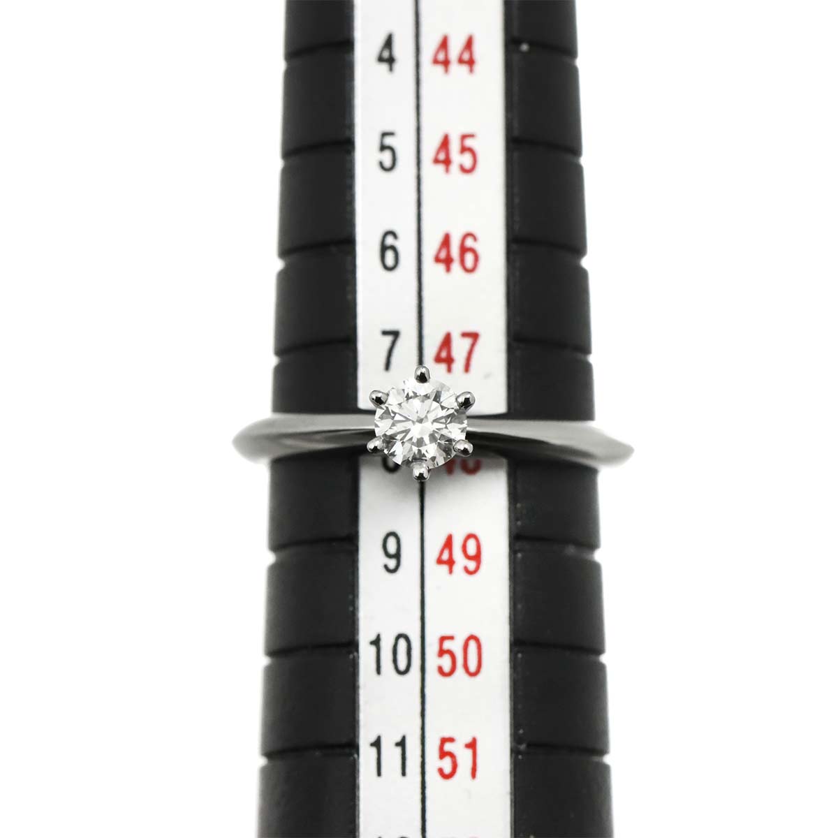 Diamond 0.26ct Ring Platinum Size4.5(US)