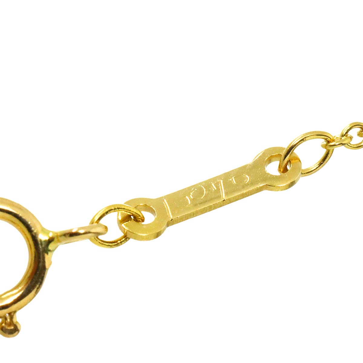 By The Yard Diamond 1P Necklace 18K Yellow Gold 750