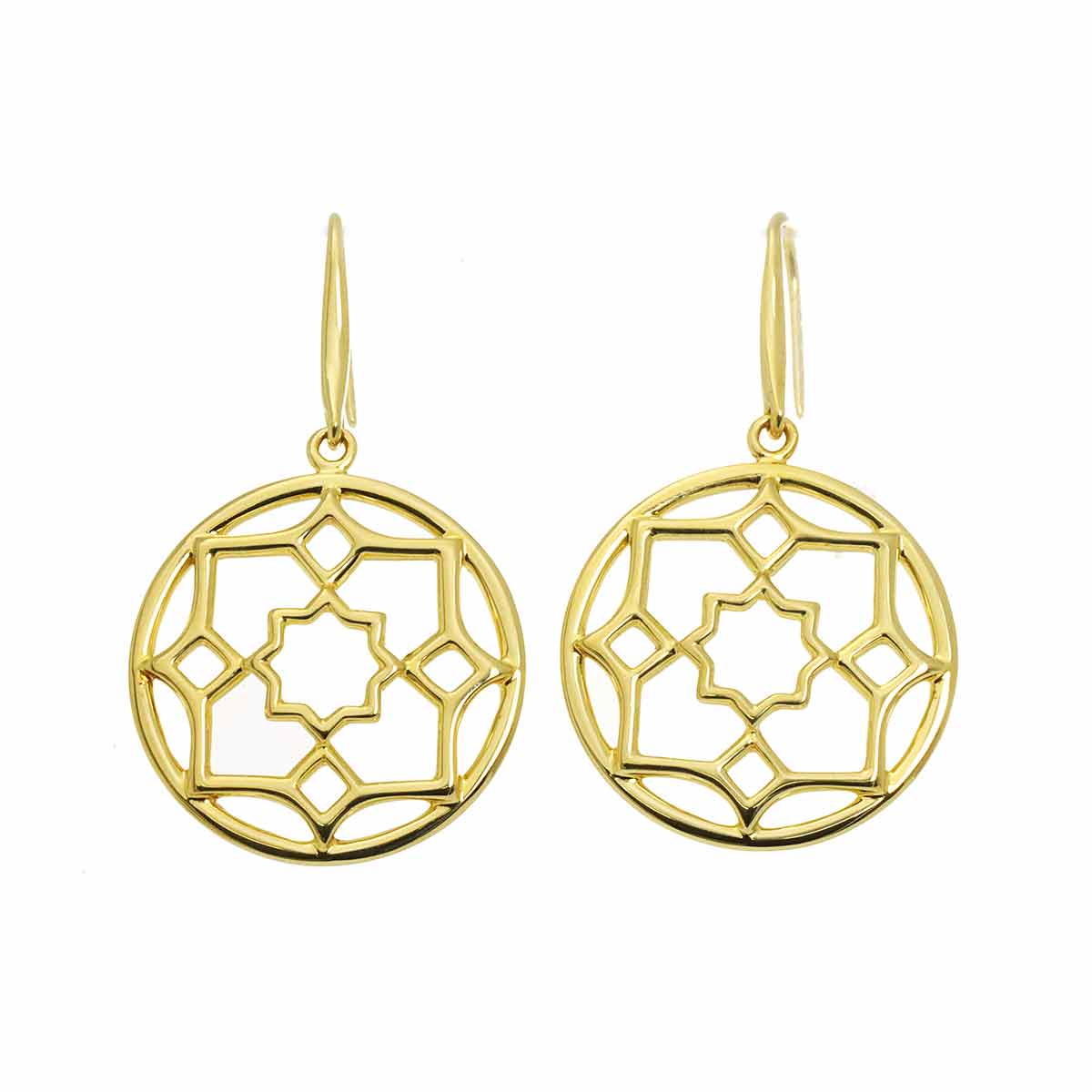 Earrings Pierced 18K Yellow Gold 750