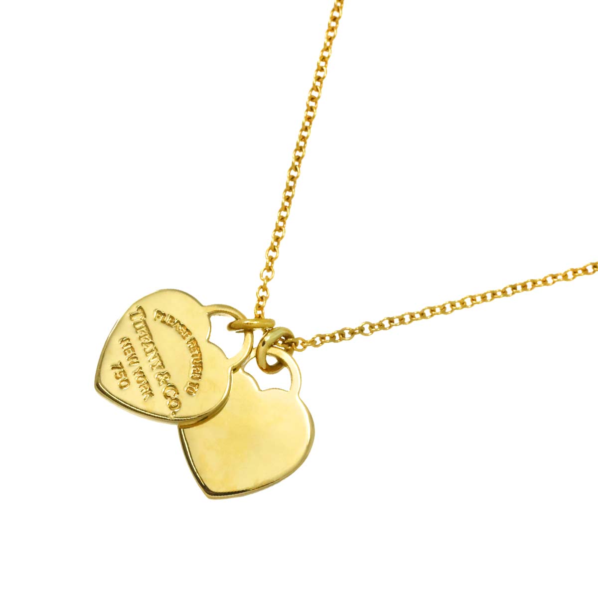 Return to Heart Necklace 18K Yellow Gold 750