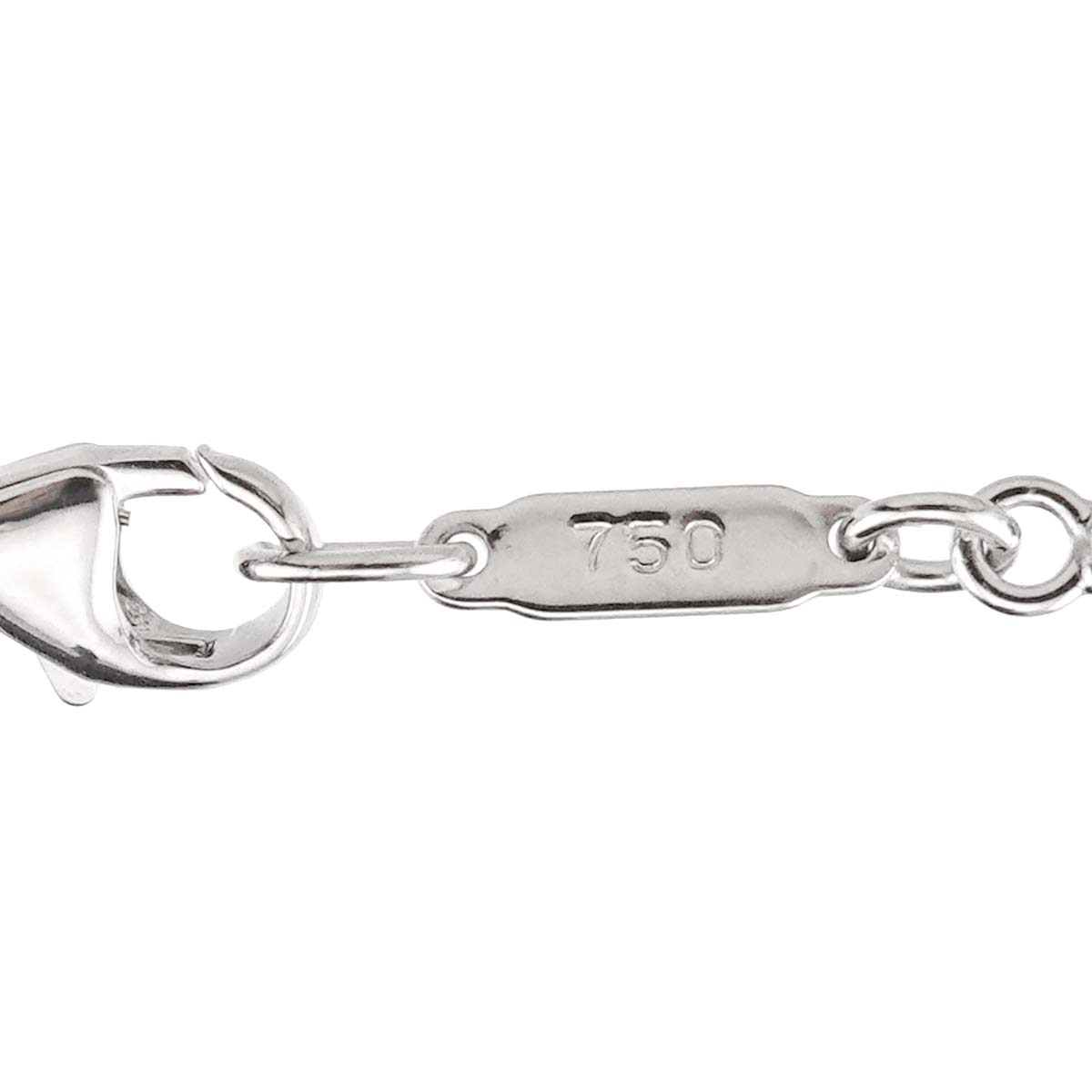 Atlas Diamond Necklace 18K White Gold 750