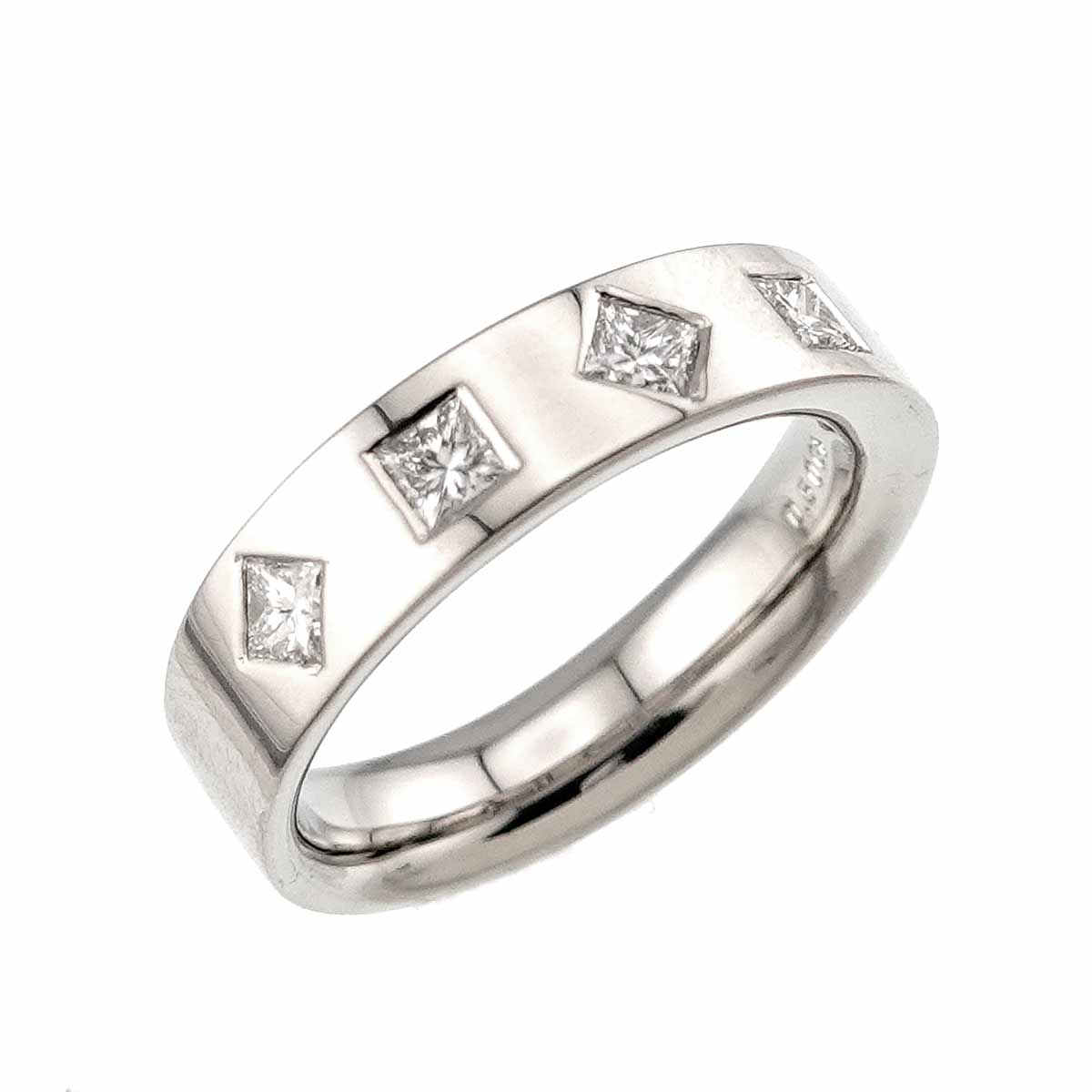 Diamond 0.50ct Ring Platinum Size5.5-5.75(US)