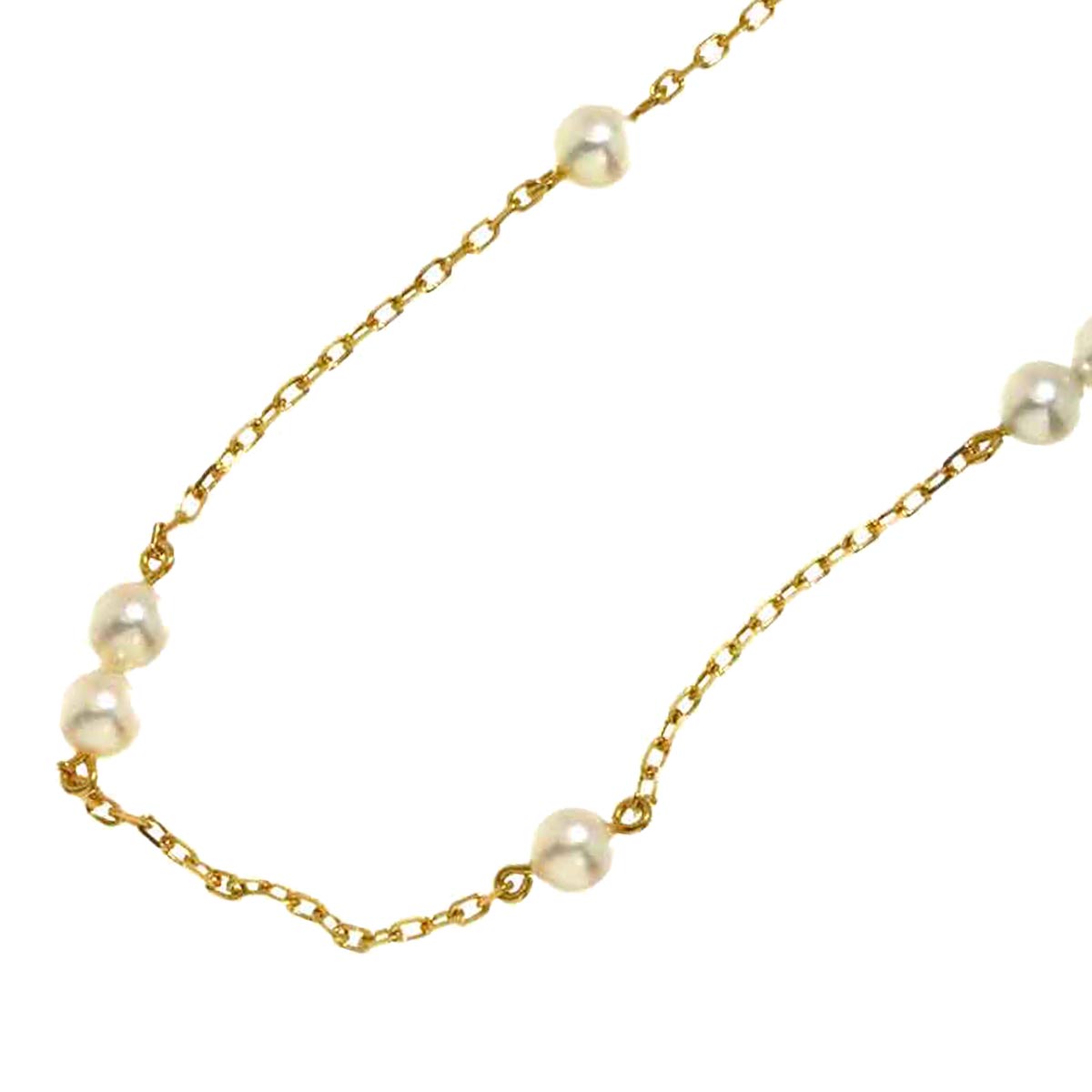 Baby Pearl 3.6-3.5mm Bracelet 18K YG 750