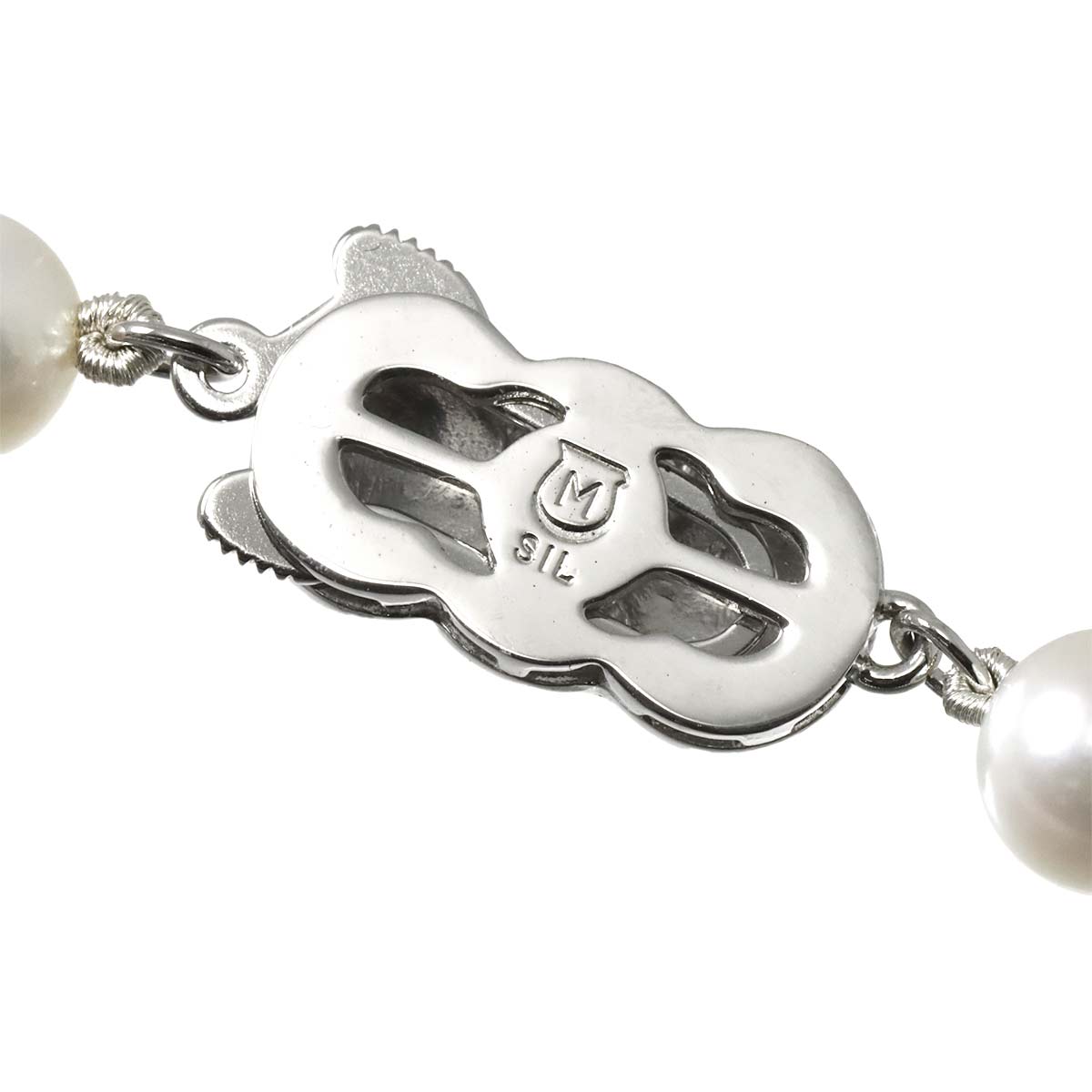 Akoya Pearl 8.7-6.4mm Necklace SV Silver