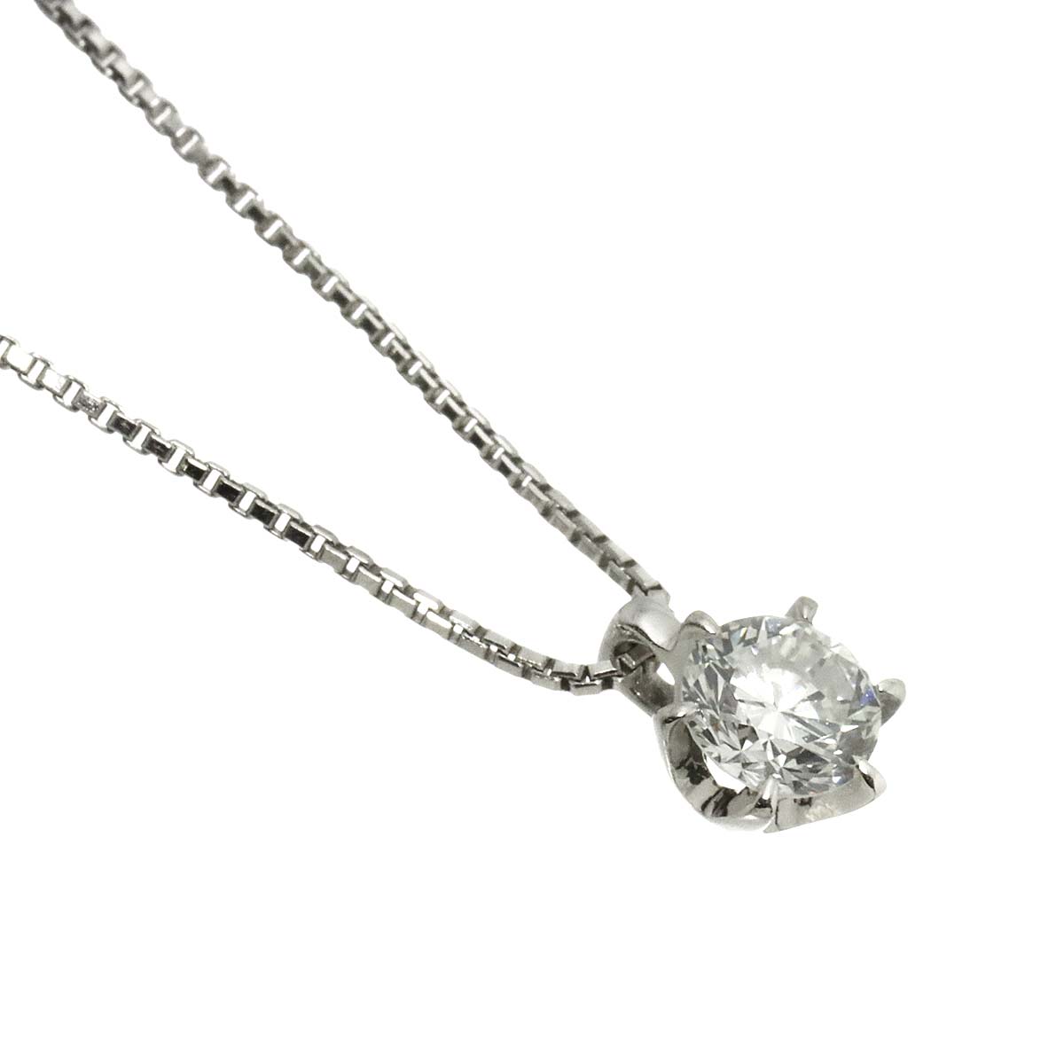 Diamond 0.33ct Necklace Platinum