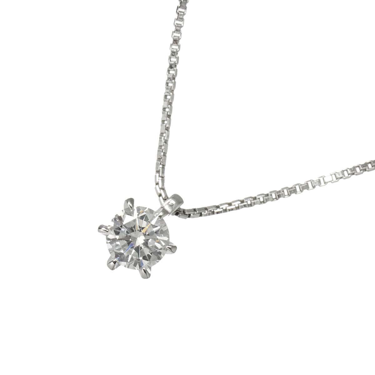 Diamond 0.33ct Necklace Platinum