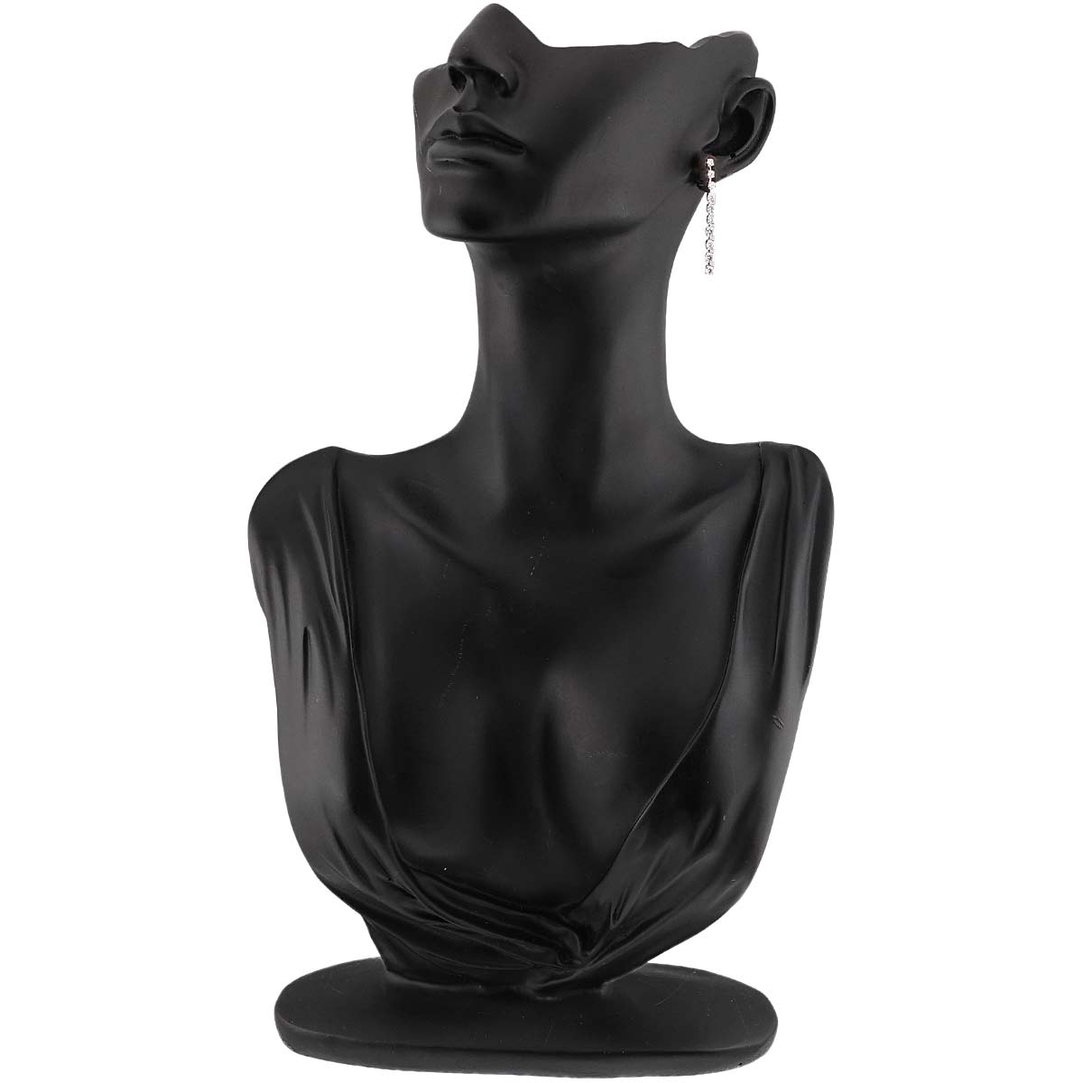 Diamond 0.50ct/0.50ct Earrings Pierced 18K K18 WG 750