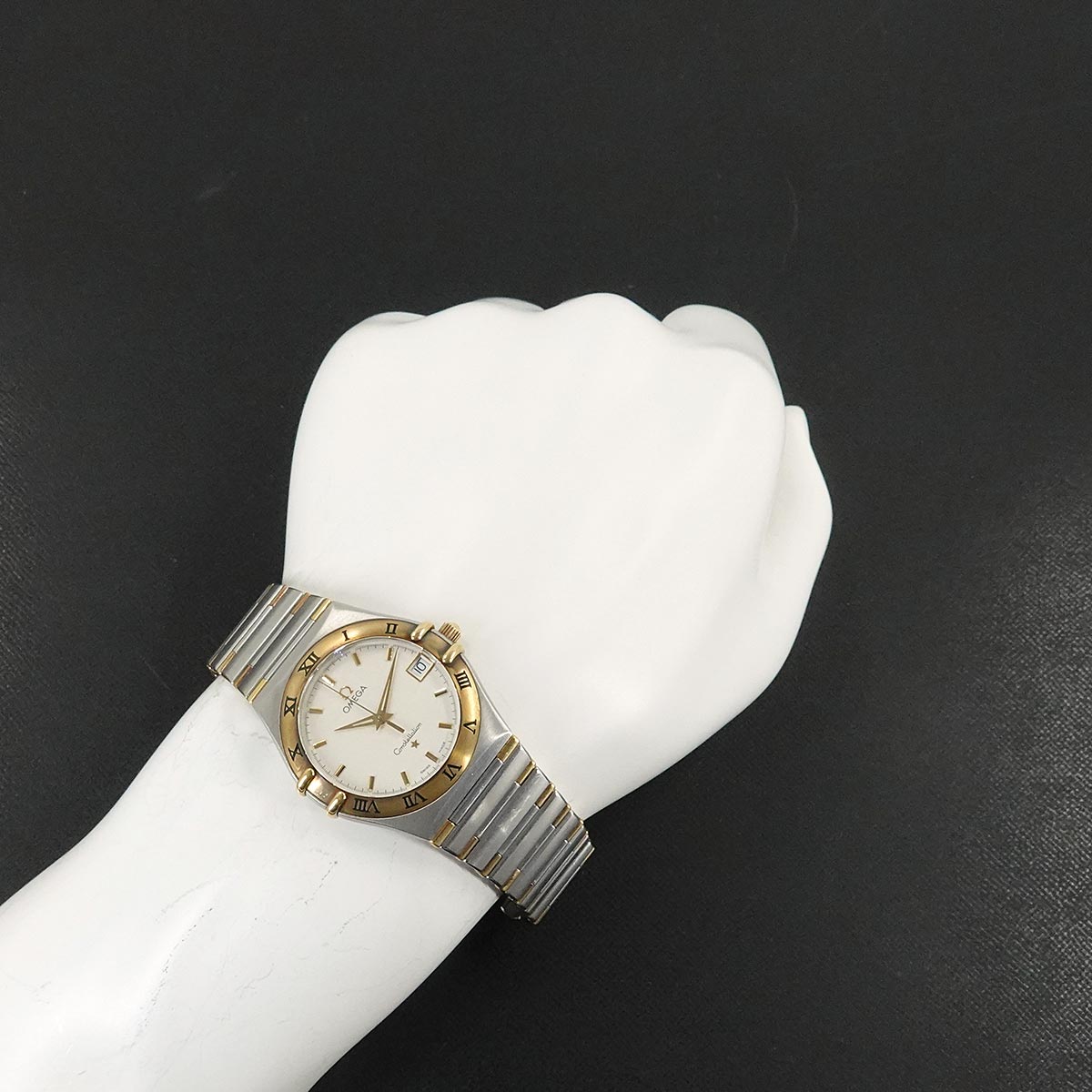 Constellation 1312 30 Quartz Silver Dial SS YG Watch